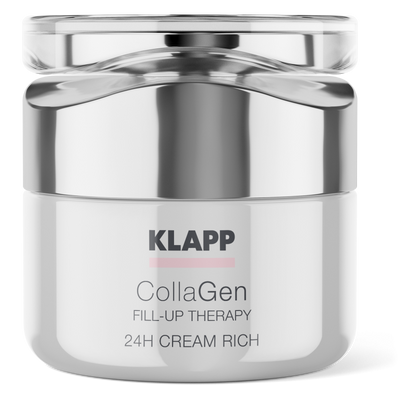 Поживний крем для обличчя Klapp CollaGen Fill-up Therapy 24H Cream Rich 50 мл 4250094949549 фото
