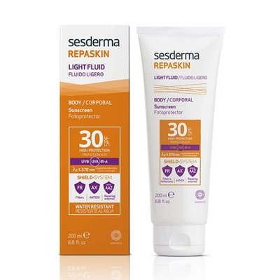 SeSderma REPASKIN сонцезахисний лосьйон для тіла SPF 30+ 200 мл 8429979456120 фото
