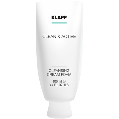 Очищающая крем-пенка Klapp Clean & Active Cleansing Cream Foam 100 мл 4250094945732 фото