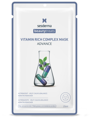 Маска для сяйва шкіри SesDerma Vitamin Rich Complex 1 шт 8429979449580 фото